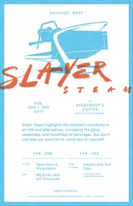 Chicago Meet Slayer Steam Event Poster