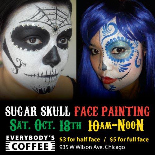 Sugar Skull Face Painting